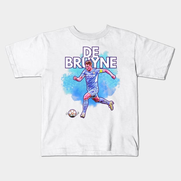 De Bruyne Kids T-Shirt by LordofSports